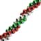 Crystal Lane DIY 7" Christmas Holiday Designer Acrylic Twisted Baubles Bead Strand